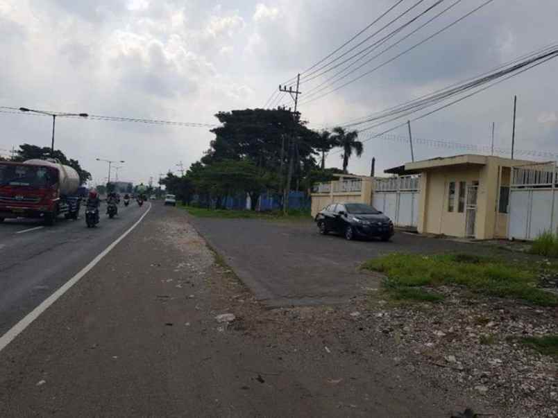 dijual ruko gudang kantor jl bypass krian