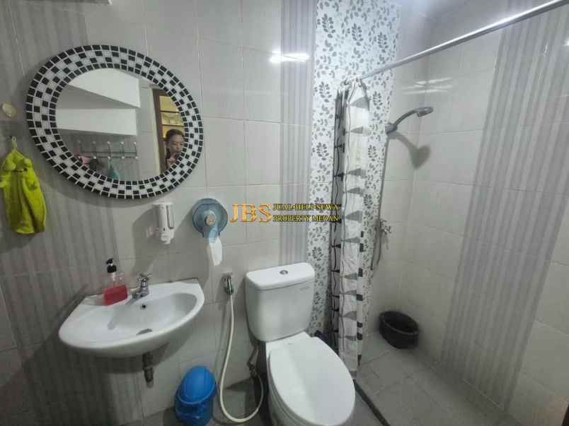 dijual ruko gudang kantor komplek evergreen amal sunggal