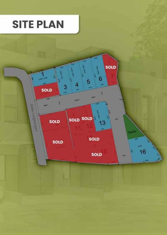 dijual rumah 4 jl gongseng raya no 01