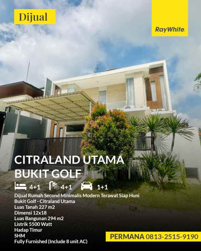 dijual rumah citraland