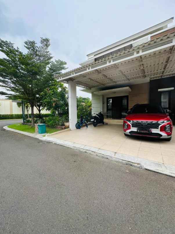 dijual rumah cluster burgundy