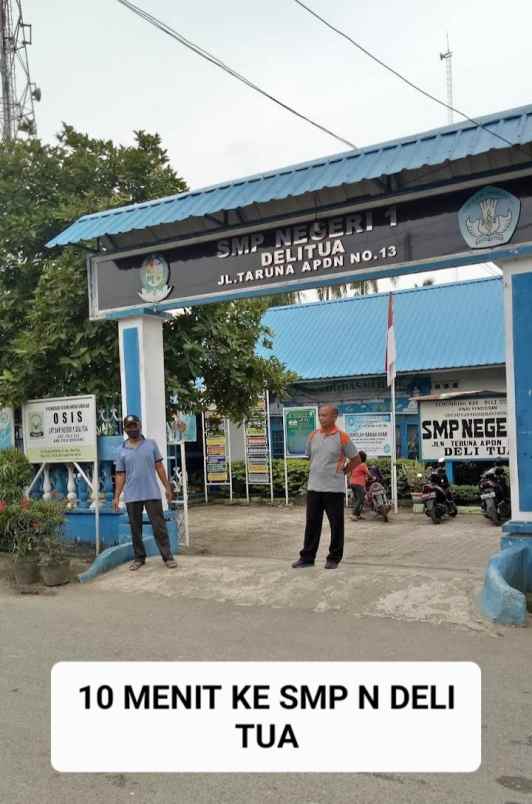 dijual rumah deli tua