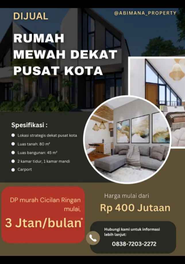 dijual rumah ds bayaran kasihan bantul