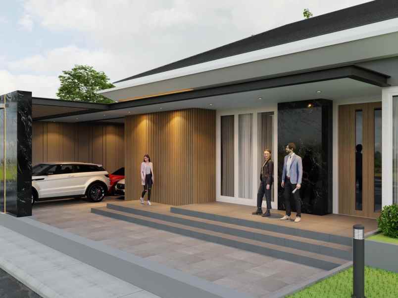 dijual rumah jalan cemara gading