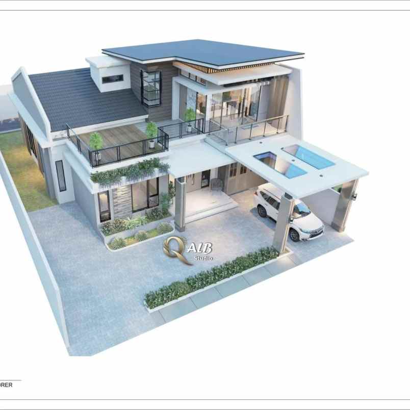 dijual rumah jalan cemara kipas komplek