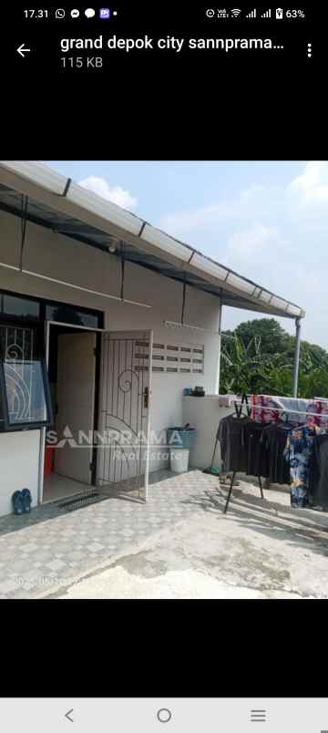 dijual rumah jatimulya cilodong depok