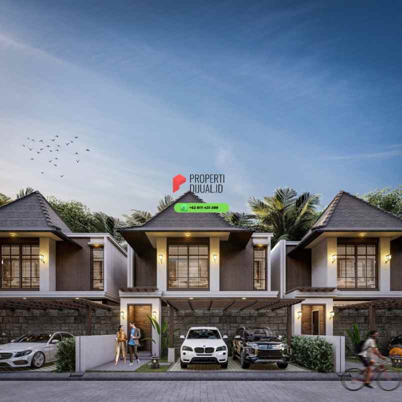 dijual rumah jl magelang jongke