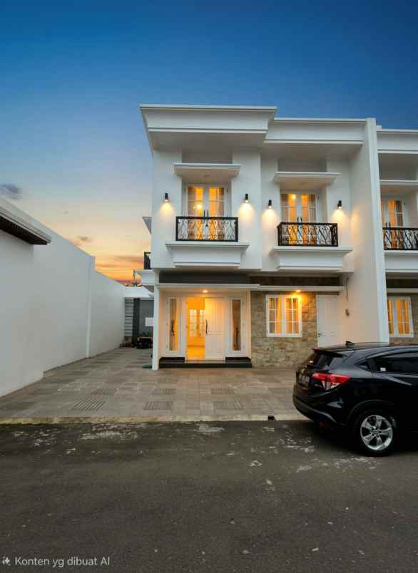 dijual rumah jl raya pondok bambu duren