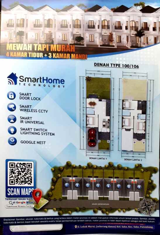 dijual rumah jl utama bhakti kelurahan