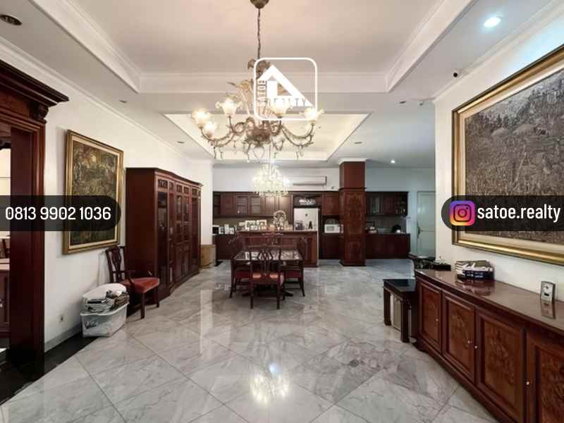 dijual rumah jl wijaya kebayoran baru