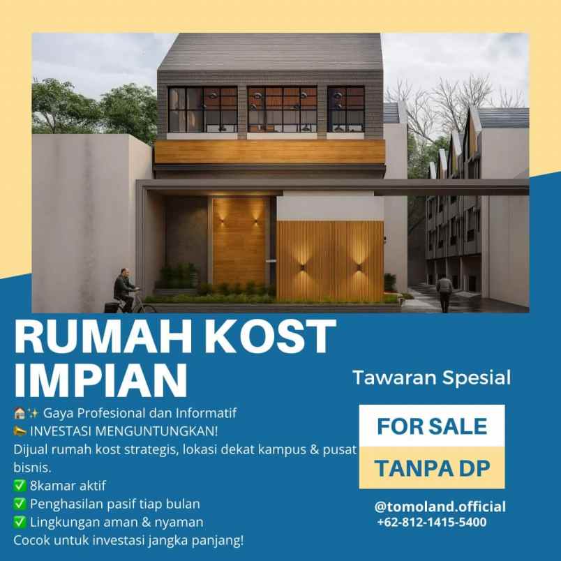 dijual rumah merjosari