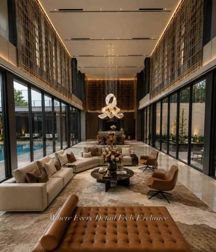 dijual rumah mewah island villa navapark bsd city