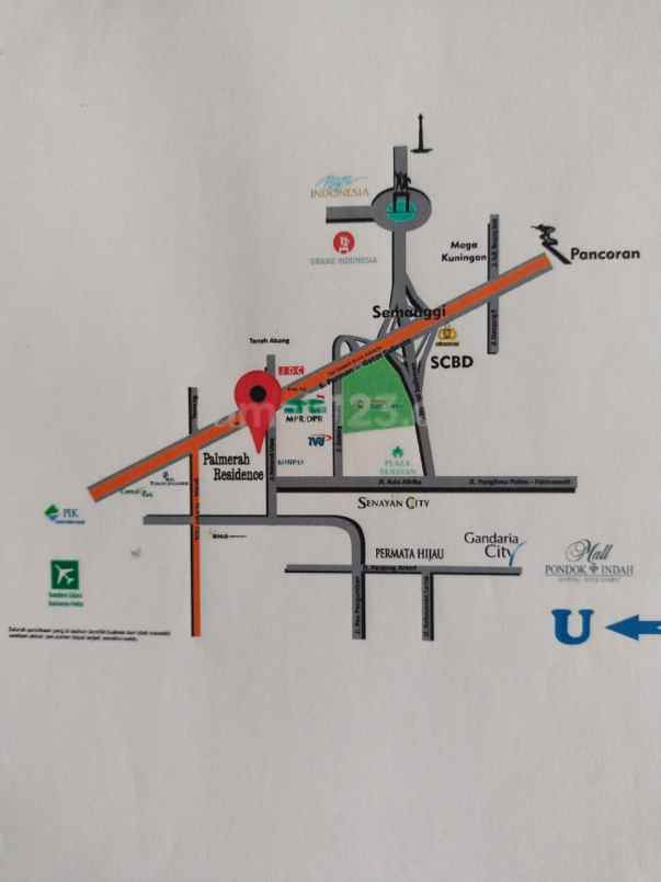 dijual rumah palmerah residen jakarta barat