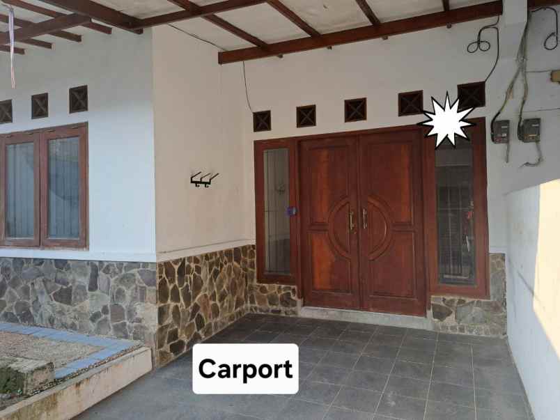 dijual rumah villa dago pamulang