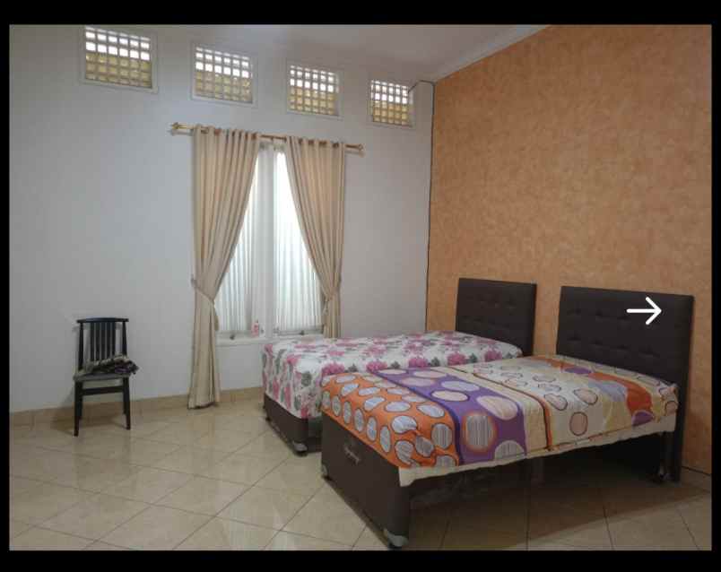 dijual rumah villa di ligar bandung dengan city view