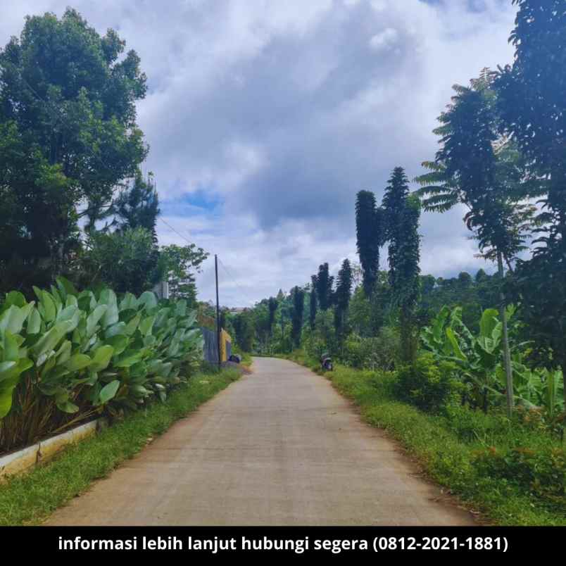 dijual tanah bandung cikalong wetan