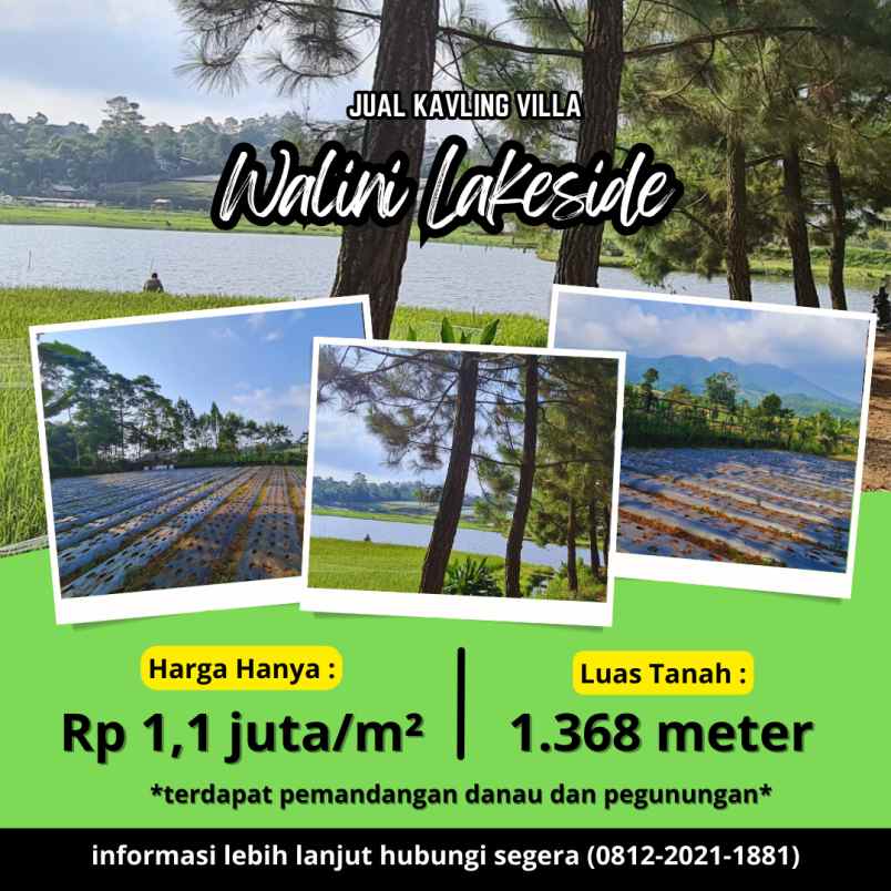 dijual tanah bandung cikalong wetan