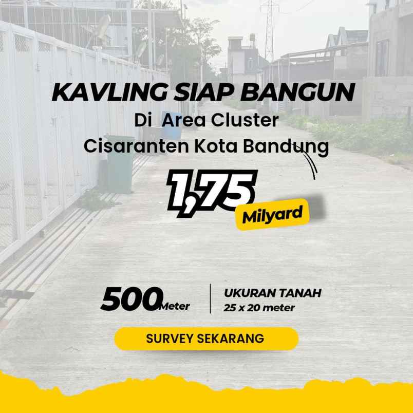 dijual tanah cisaranten