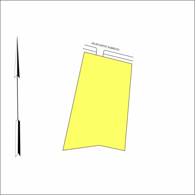 dijual tanah gatot subroto