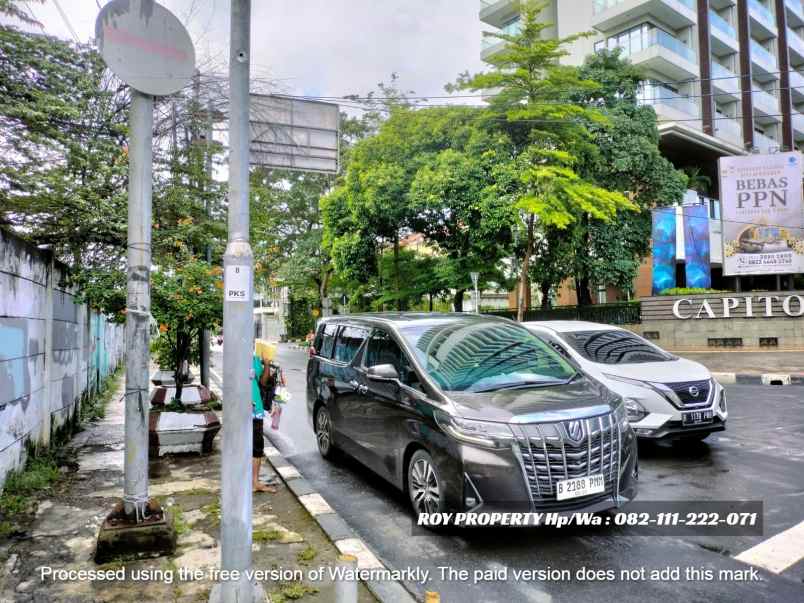 dijual tanah jl kramat kwitang senen