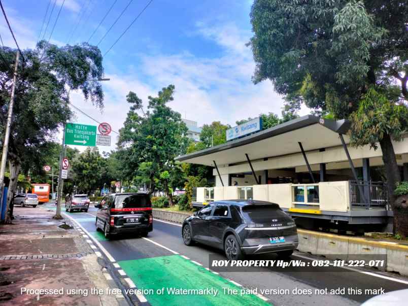 dijual tanah jl kramat kwitang senen