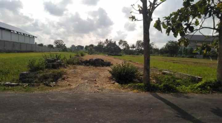 dijual tanah jl pku gamping mejing