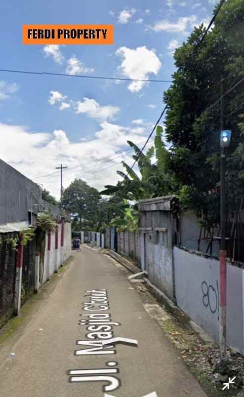 dijual tanah jl raya bogor cibuluh