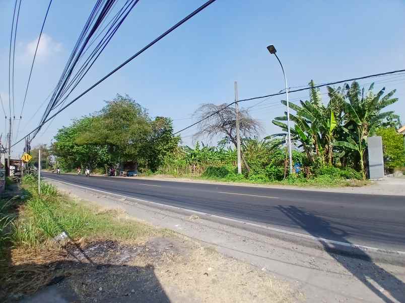 dijual tanah jl raya cerme kidul cerme
