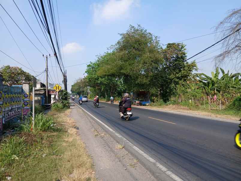 dijual tanah jl raya cerme kidul cerme