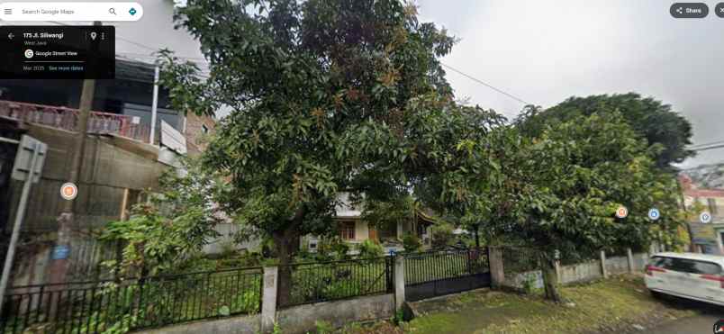 dijual tanah jl raya jalaksana no 54 rt