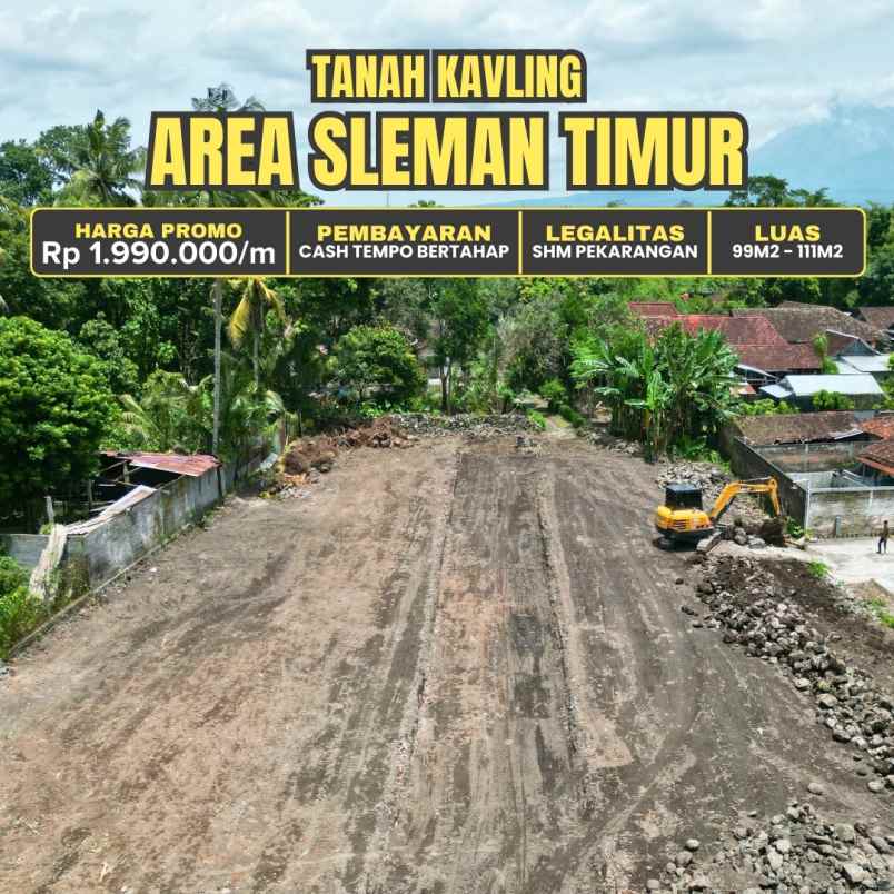 dijual tanah kalibulus bimomartani