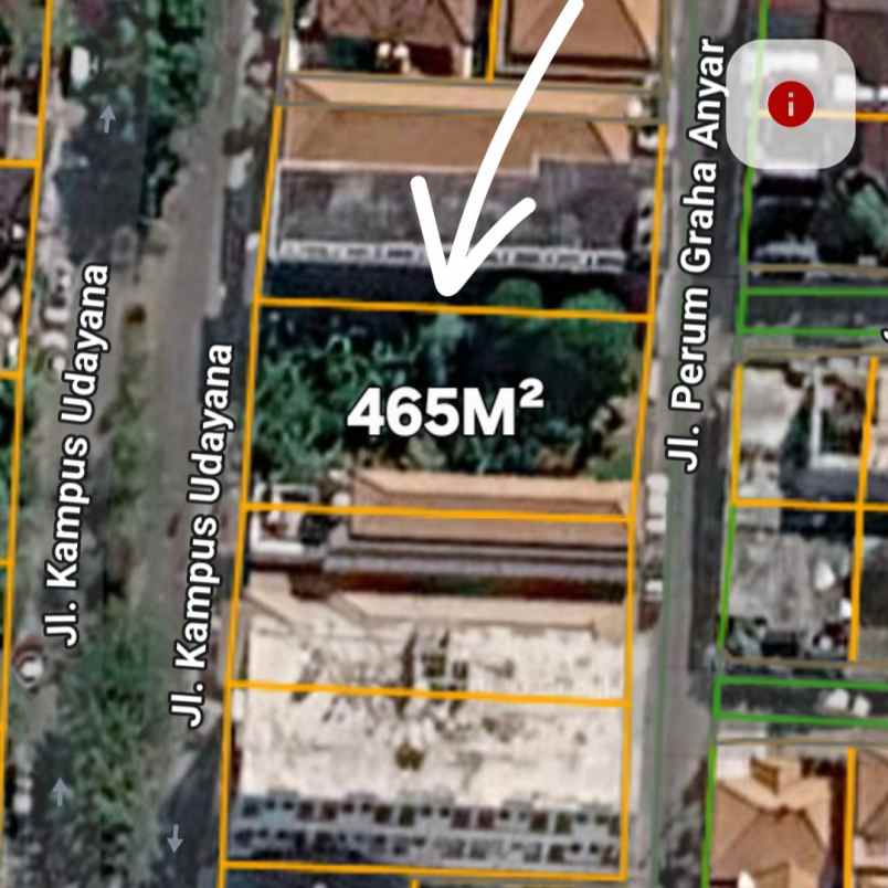 dijual tanah kampus unud