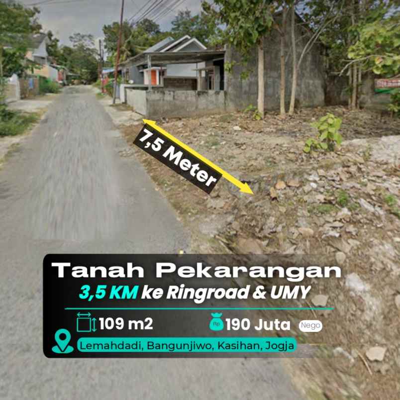 dijual tanah lemahdadi