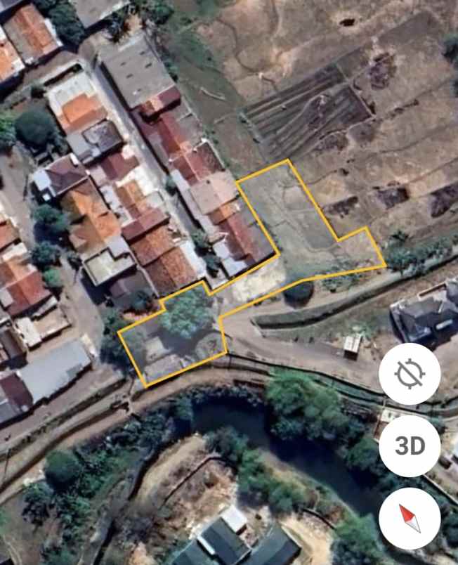 dijual tanah murah setrategis