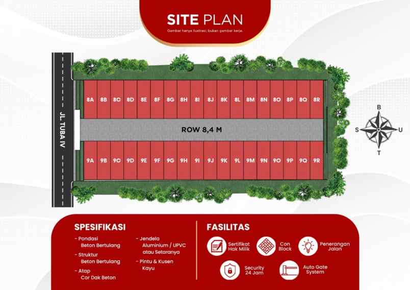 dijual villa de castillo residence 2