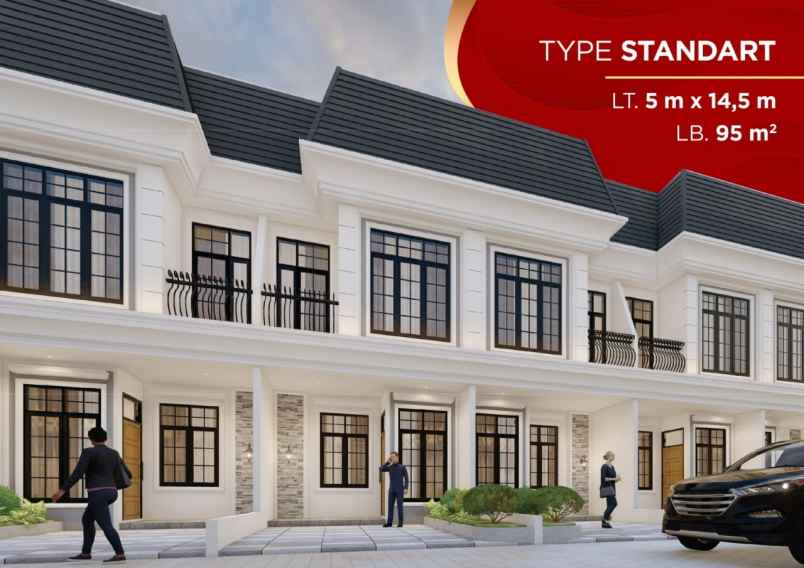 dijual villa de castillo residence