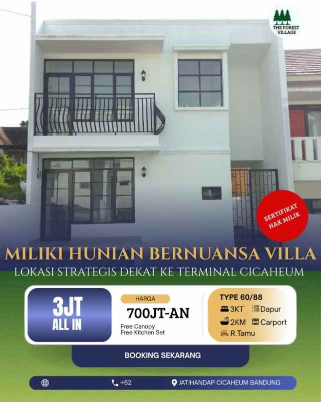 dijulcepat rumah dekat terminal cicaheum kota bandung