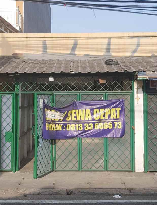 disewakan ruko gudang kantor jl kh wahid hasyim no 2 rt