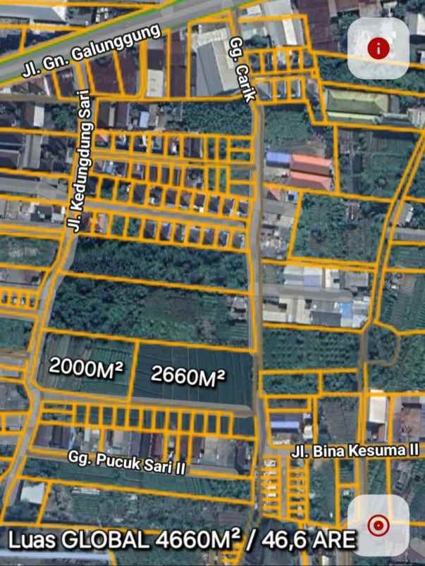 disewakan tanah cargo