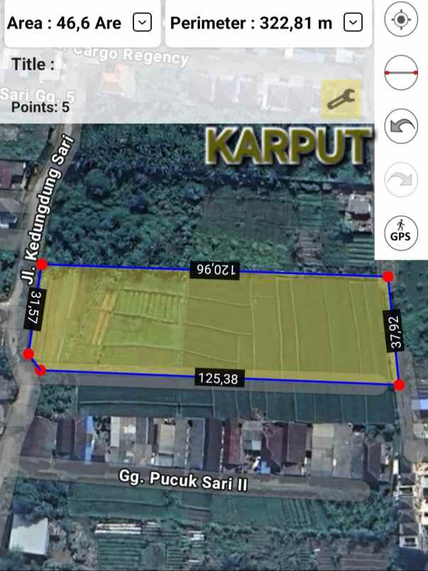 disewakan tanah cargo