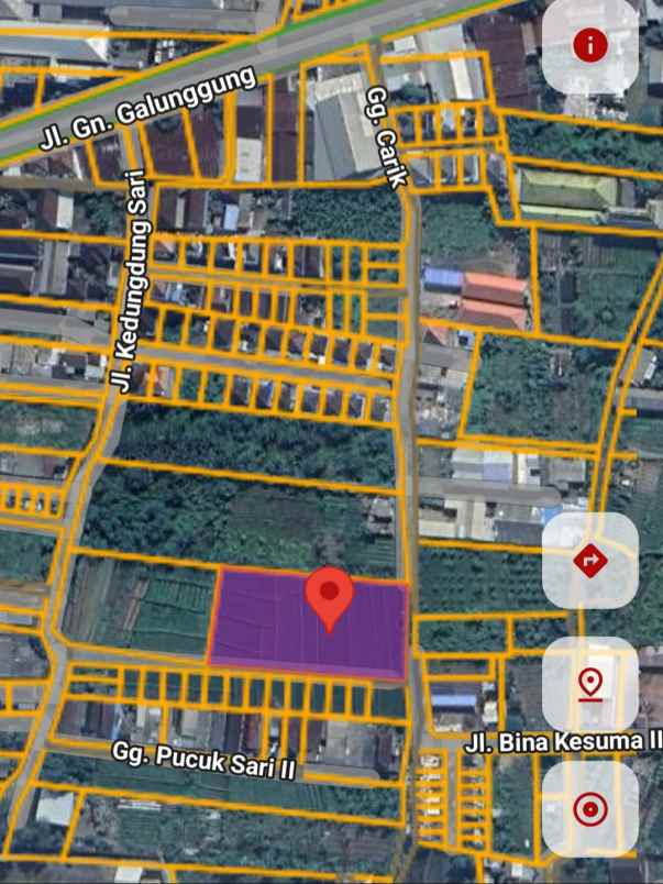 disewakan tanah cargo