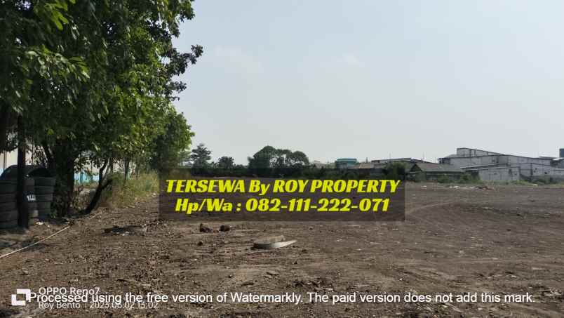 disewakan tanah jl raya cakung cilincing