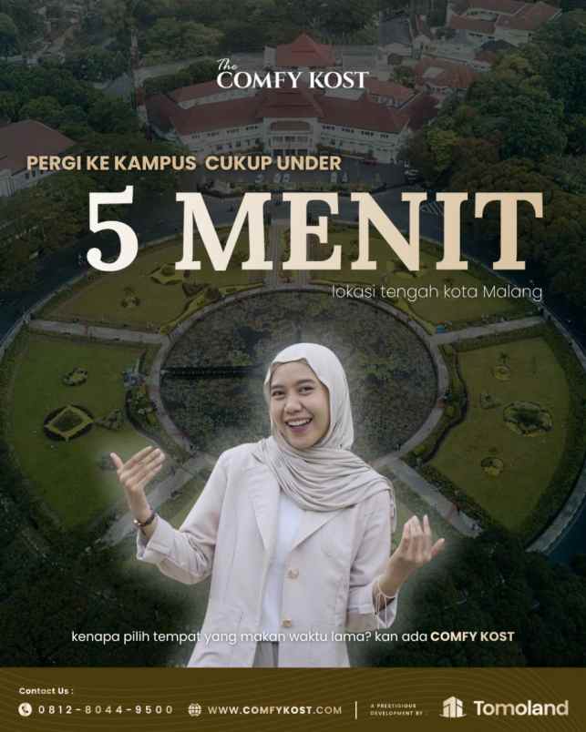 investasi anti rugi kos 8 kt malang dekat pusat kota