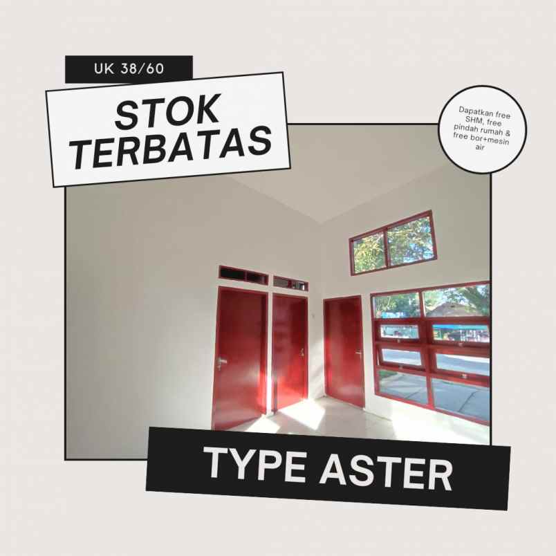 jual cepat rumah subsidi murah di tangerang sudah shm