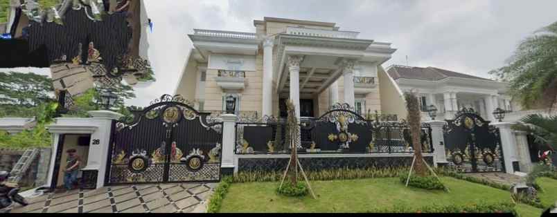 jual rumah klasik super mewah dengan lift di pondok