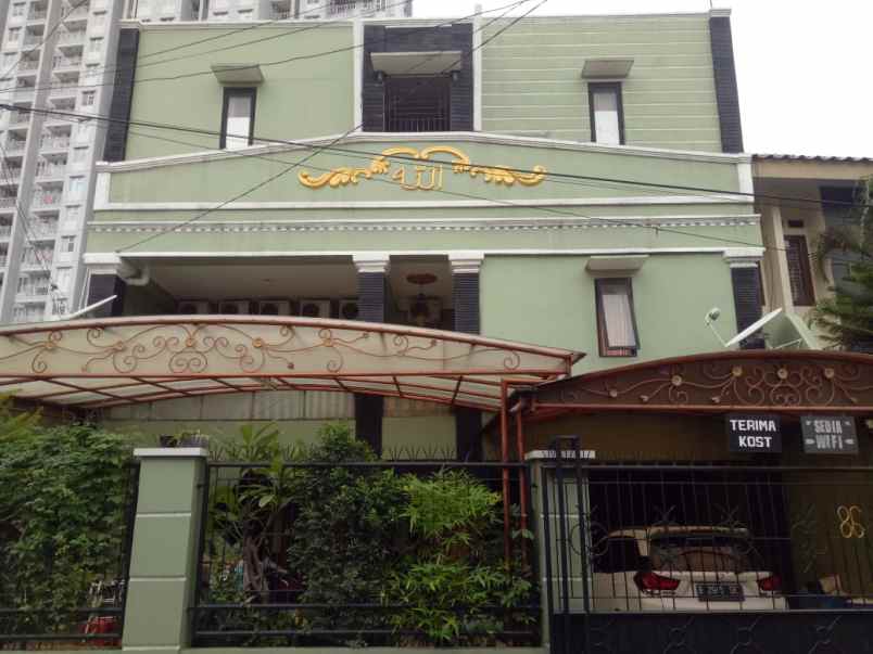 jual rumah kost di belakang apartemen lavande menteng