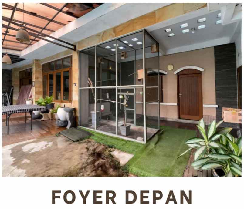 jual rumah mewah dengan kolam renang di cibubur