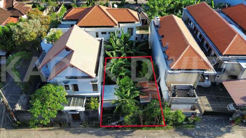 jual tanah 180 m2 moh yamin renon denpasar