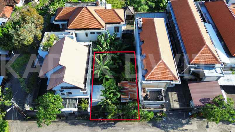 jual tanah 180 m2 moh yamin renon denpasar