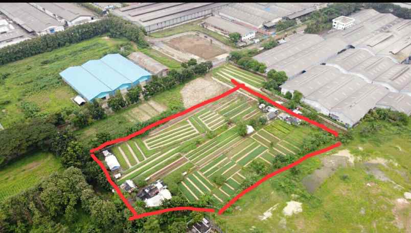 lahan di kawasan industry pasar kemis